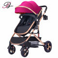 Poussette de bébé de style standard européen / poussette de luxe bébé / 2019 Nouveau modèle de poussette bébé Pram pour bébé